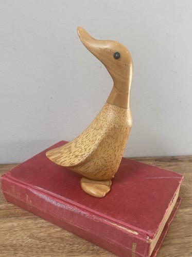 Wooden duck dcuk carved - duck, by