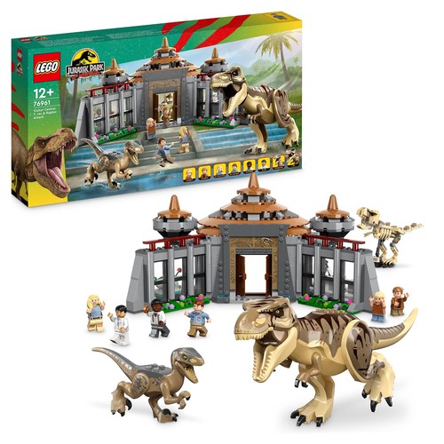Lego jurassic park visitor - park,