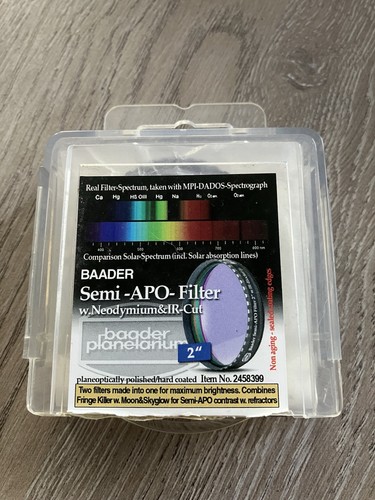 Baader semi apo - semi, 2”