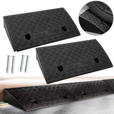 2X 50cm Heavy Duty Rubber Kerb