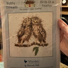 Cross Stitch owl chart birds