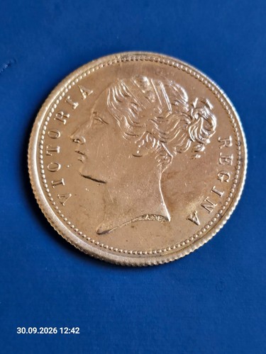 Antique queen victoria coin - victoria,