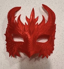 3D Printed Red Dragon Mask PLA
