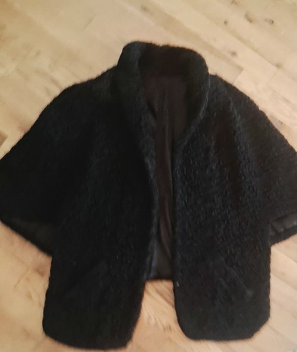 Vintage black curly persian - vintage,