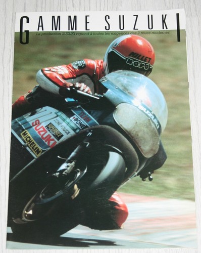 Suzuki 1986 french range - 1986,