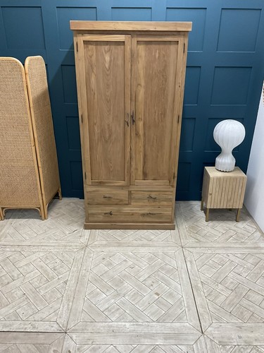 Puji wardrobe natural teak - puji,