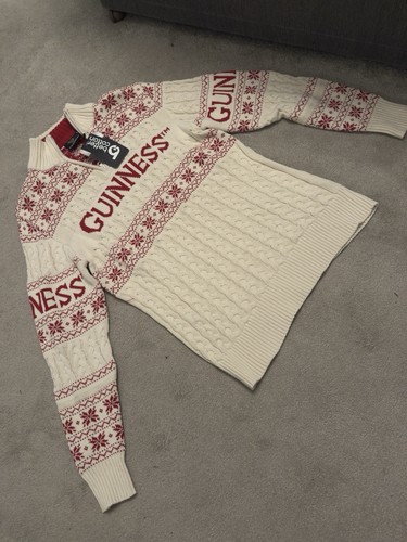 Guinness fleece sweater - guinness,