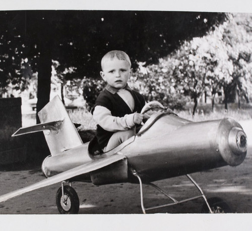 1960s photo soviet blonde - photo, boy