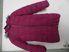 Girls Mountain Warehouse age 13 years cerise pink thick winter coat with hood