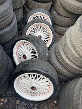 SET OF 18” BBS STYLE DISHED SPLIT RIM LOOK ALLOY WHEELS 5x114 Pcd JAPANESE CARS