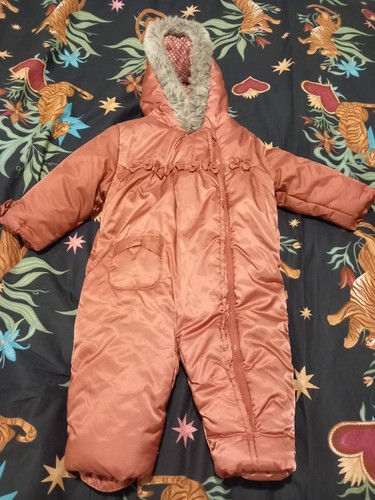 Pink snow suit waterproof - snow, warm