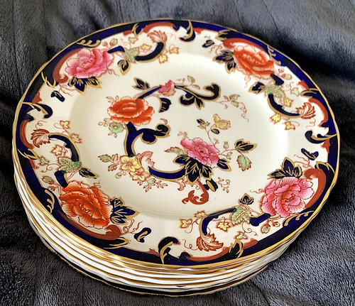 Masons blue mandalay ironstone - mandalay,