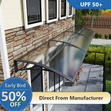 80cm window awning door canopy - 80cm,