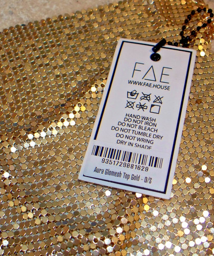 Fae aura glomesh gold - aura,