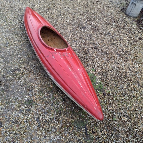 Fibreglass canoe 10ft - fibreglass,