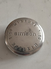 MZ- SIMSON 50CC. PETROL TANK CAP. UNDAMAGED AND LITTLE USE.