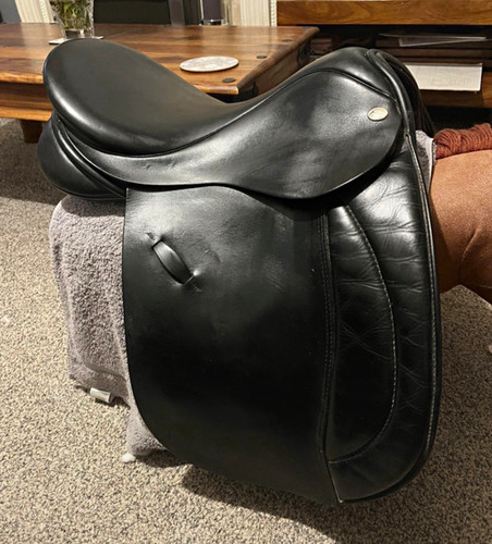 Black leather farringtons - black,