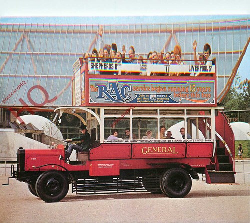 Picture postcard 1912 - picture, london