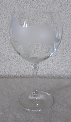 Stemmed wine glass - wine,
