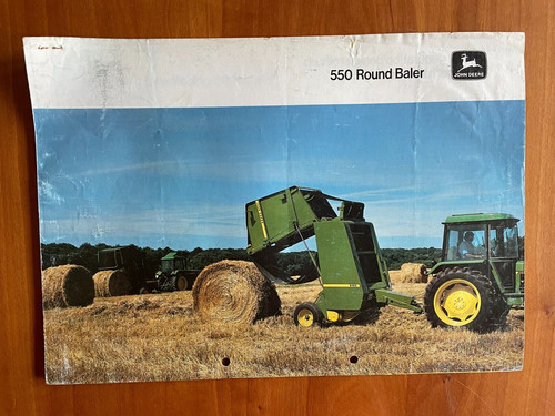John deere 550 round - john,