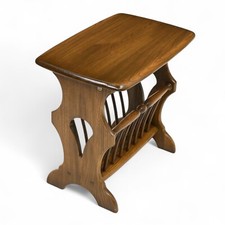 Ercol magazine rack with - rack,