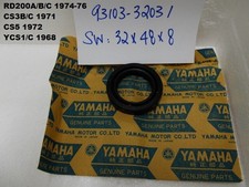 Yamaha YCS1 CS3 CS5 RD200 Crankshaft Oil Seal NOS CS3B Crank Seal RH 93103-32031