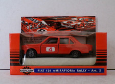 MERCURY FIAT 131 MIRAFIORI RALLY ORANGE NEAR MINT BOXED 1:43