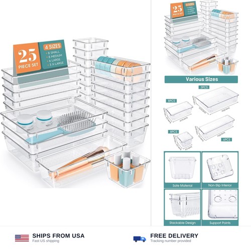Wowbox pcs clear plastic - 25,