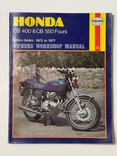 Honda CB400 & CB550 Fours (1973-1977) Haynes Workshop Manual