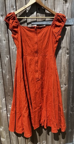 Collectif rust orange - rust, midi