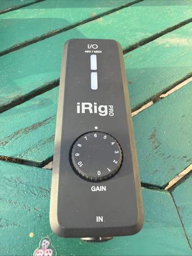 Multimedia irig pro o - irig, i/o