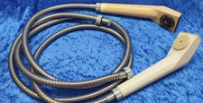 x2 Mira Sprint Electric Shower head + Metal Cables attachments Vintage 80s