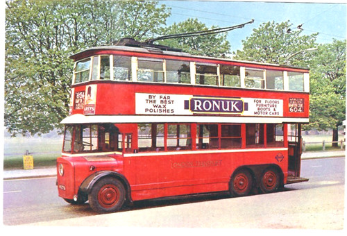 Trolleybus one london - one,