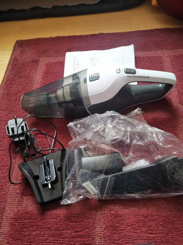 Hand held vacuum - held, by