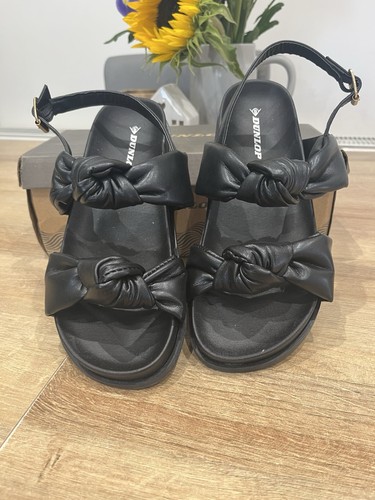 Women black sandals size - black,