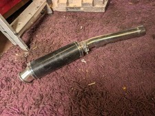 SP Engineering Carbon Fibre Slip-On Exhaust Silecer USED & Link Pipe