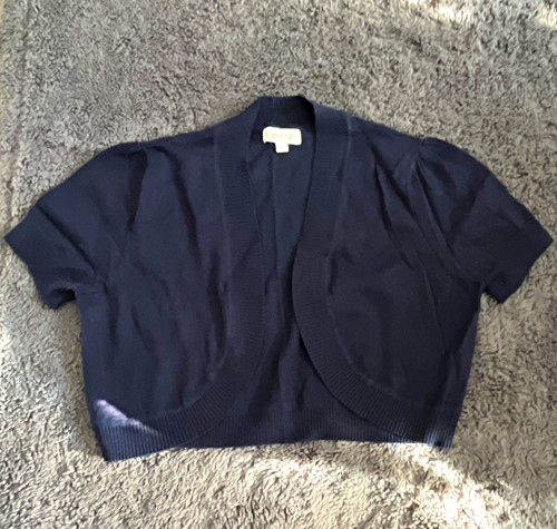 Monsoon navy knit bolero - navy, bolero/shrug