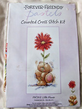 Forever Friends Counted Cross Stitch Kit - unopened, FRC803 Little Flower