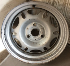 smart fortwo  15" rear steel wheel 5.5jx15 pcd 3x112.5 et-1 605800068