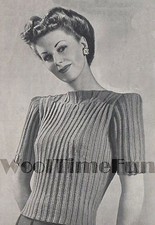 Vintage Knitting Pattern