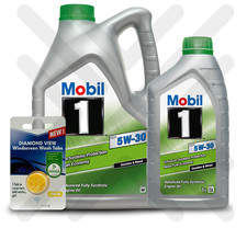 Mobil 1 ESP 5W30 Fully Synthetic Engine Oil 6L 6 Litres (5L+1L) + 5L SCREENWASH