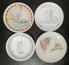 Enesco 4 Porcelain Plates