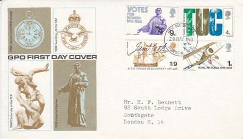 Royal mail first - day, covers