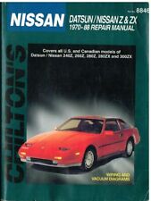 DATSUN 240Z 260Z 280Z 280ZX & 300ZX (Z31) COUPE 2+2 '70-88 OWNER WORKSHOP MANUAL