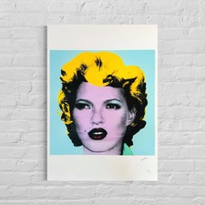 Numbered Banksy Kate Moss