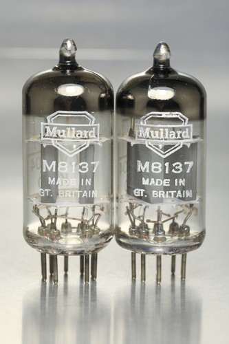 Nos mullard m8137 - 2x,