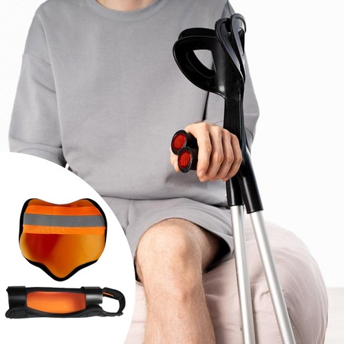 2pcs forearm crutch - 2pcs, pads