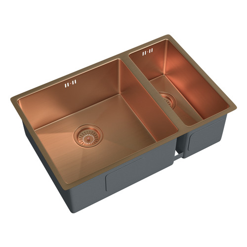 Flode 670x440mm brushed - flode, copper