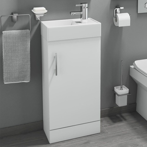 Floorstanding vanity unit with - floorstanding,