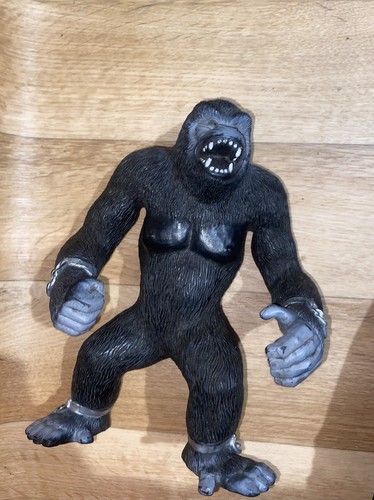 Plastic rubber gorilla - plastic,